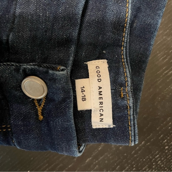 Good American GOOD WAIST ALWAYS FITS SKINNY JEANS size 14-18 BLUE - Picture 7 of 10